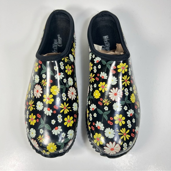 Western Chief Petal Party Garden Waterproof Floral Slip-On Clogs Shoes Women’s 8 - Picture 8 of 14